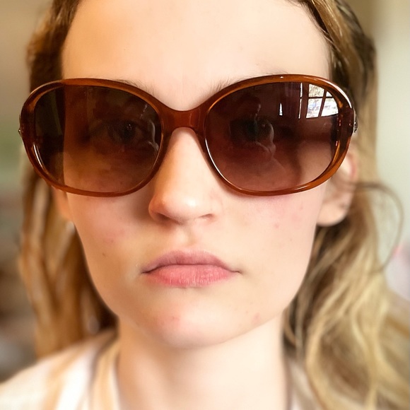 KATE SPADE SAFILO GROUP IZABELLA/G/S/09Q BROWN SUNGLASSES•BRAND NEW•W/CASE - Picture 11 of 12